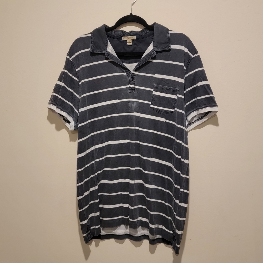 Burberry Brit Polo Short Sleeve Shirt mens soft cotton polo shirt size xxl